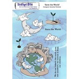 IndigoBlu Save the World A5 Rubber Stamps (IND0974) (OUTLET)