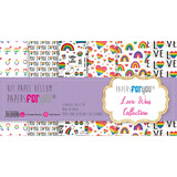 Papers For You Love Wins Vellum Paper Pack (6pcs) (PFY-10614) (DISCONTINUED)