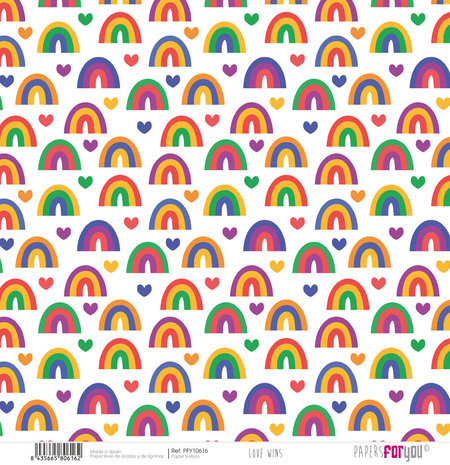 Papers For You Love Wins Vellum Paper Pack (6pcs) (PFY-10614) (DISCONTINUED) Papers For You Love Wins Vellum Paper Pack (6pcs) (PFY-10614) (DISCONTINUED)