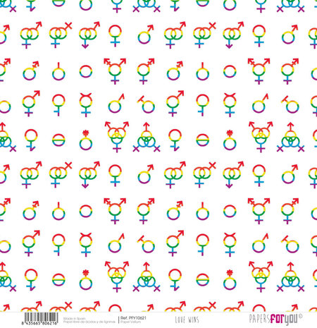 Papers For You Love Wins Vellum Paper Pack (6pcs) (PFY-10614) (DISCONTINUED) Papers For You Love Wins Vellum Paper Pack (6pcs) (PFY-10614) (DISCONTINUED)