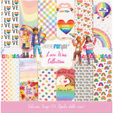 Papers For You Love Wins Scrap Paper Pack (10pcs) (PFY-10601) (DISCONTINUED)
