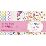 Papers For You Love Wins Canvas Scrap Pack (8pcs) (PFY-10622) (DISCONTINUED)