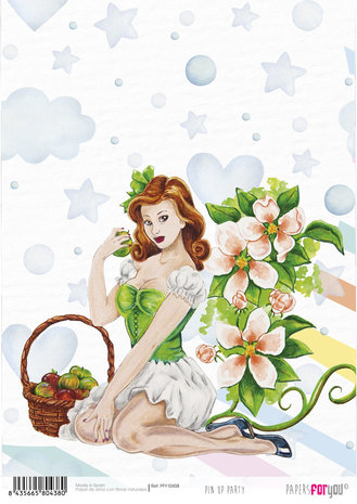 Papers For You Pin Up Party Rice Paper Kit (12 pcs) (PFY-10434) (DISCONTINUED) Papers For You Pin Up Party Rice Paper Kit (12 pcs) (PFY-10434) (DISCONTINUED)