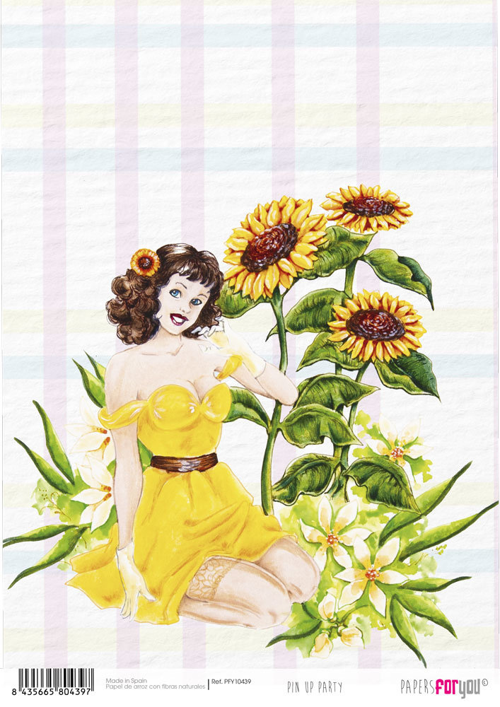 Papers For You Pin Up Party Rice Paper Kit (12 pcs) (PFY-10434) (DISCONTINUED) Papers For You Pin Up Party Rice Paper Kit (12 pcs) (PFY-10434) (DISCONTINUED)