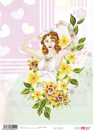 Papers For You Pin Up Party Rice Paper Kit (12 pcs) (PFY-10434) (DISCONTINUED) Papers For You Pin Up Party Rice Paper Kit (12 pcs) (PFY-10434) (DISCONTINUED)