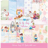 Papers For You Pin Up Party Scrap Paper Pack (14pcs) (PFY-10401) (DISCONTINUED)