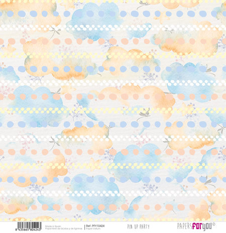 Papers For You Pin Up Party Vellum Paper Pack (6pcs) (PFY-10418) (DISCONTINUED)