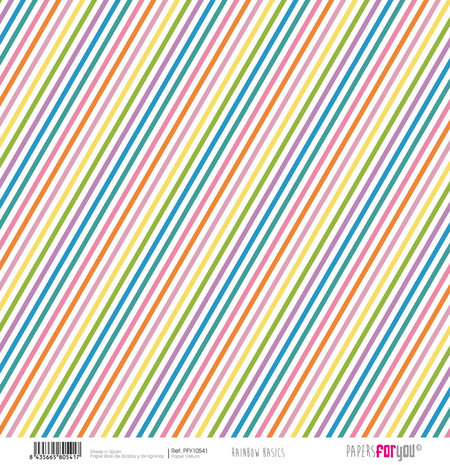 Papers For You Rainbow Basics Vellum Paper Pack (12pcs) (PFY-10534) (DISCONTINUED)