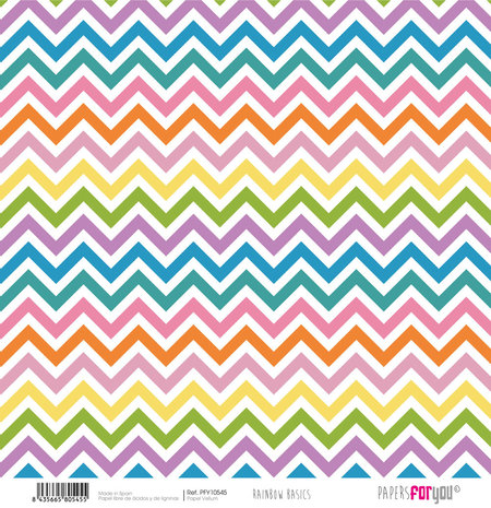 Papers For You Rainbow Basics Vellum Paper Pack (12pcs) (PFY-10534) (DISCONTINUED)