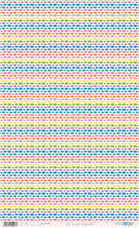 Papers For You Rainbow Basics Rice Paper Kit (8 pcs) (PFY-10563) (DISCONTINUED)