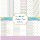 Papers For You Rainbow Basics Mini Scrap Paper Pack (24pcs) (PFY-10498) (DISCONTINUED)
