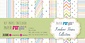 Rainbow Basics Canvas Scrap Pack (12pcs) (PFY-10548) (OUTLET)