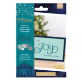 Crafter's Companion Bethlehem Collection Stamp & Die Sending Joy (BC-STD-SEJO) (OUTLET)