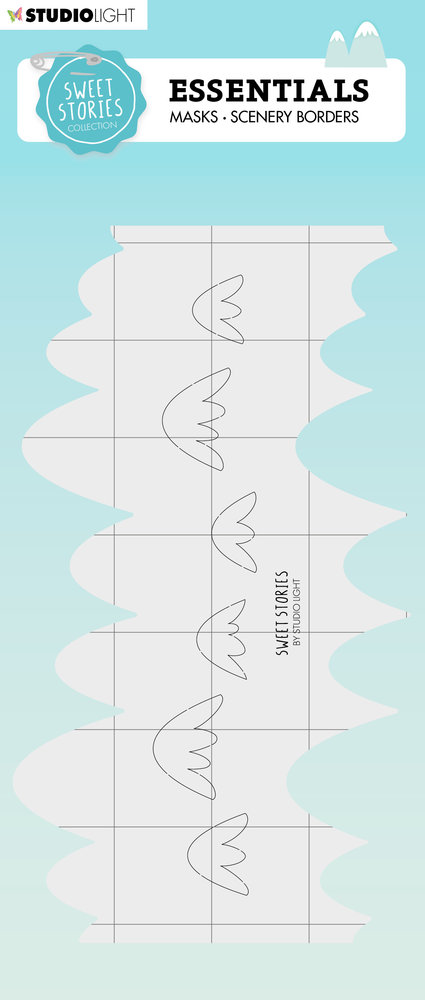 Studio Light Sweet Stories Mask Scenery Borders Mountains (SL-SS-MASK121) (OUTLET) Studio Light Sweet Stories Mask Scenery Borders Mountains (SL-SS-MASK121) (OUTLET)