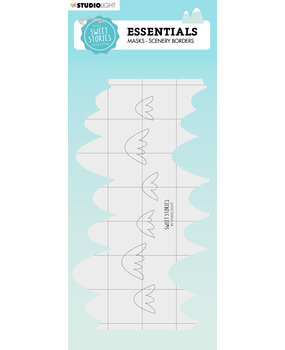 Studio Light Sweet Stories Mask Scenery Borders Mountains (SL-SS-MASK121) (OUTLET)