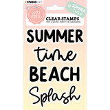 Studio Light Sweet Stories Clear Stamps Summer Time Quotes Large (SL-SS-STAMP269) (OUTLET)