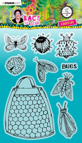 Art By Marlene Back To Nature Clear Stamps A Bug's Life (ABM-BTN-STAMP151) (OUTLET) Art By Marlene Back To Nature Clear Stamps A Bug's Life (ABM-BTN-STAMP151) (OUTLET)