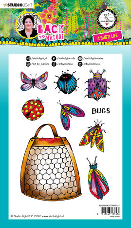 Art By Marlene Back To Nature Clear Stamps A Bug's Life (ABM-BTN-STAMP151) (OUTLET) Art By Marlene Back To Nature Clear Stamps A Bug's Life (ABM-BTN-STAMP151) (OUTLET)