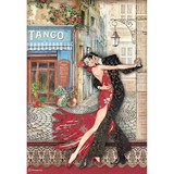 Stamperia A4 Rice Paper Desire Tango (6 pcs) (DFSA4717) (DISCONTINUED)