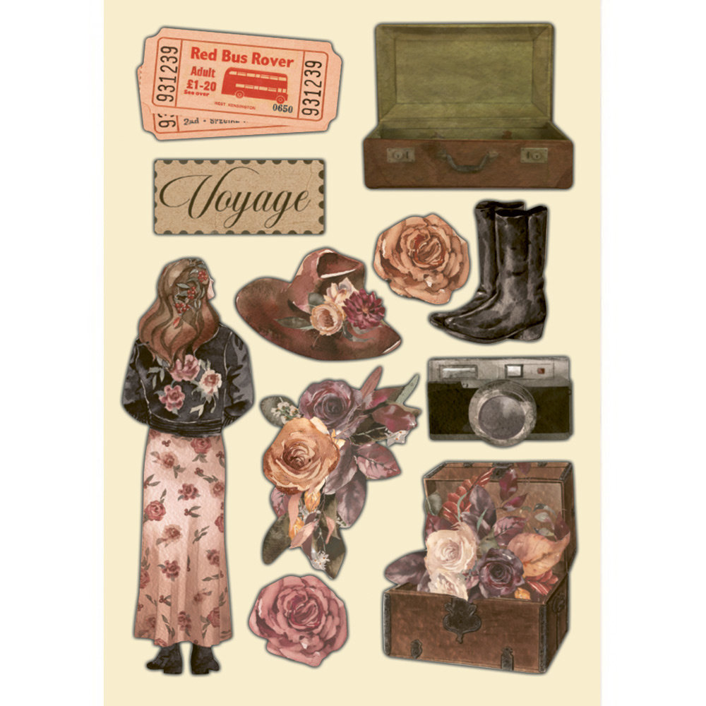Stamperia Our Way A5 Wooden Shapes (KLSP124) (OUTLET) Stamperia Our Way A5 Wooden Shapes (KLSP124) (OUTLET)