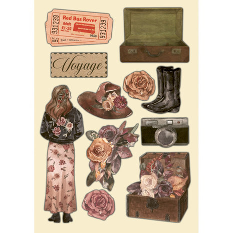 Stamperia Our Way A5 Wooden Shapes (KLSP124) (OUTLET) Stamperia Our Way A5 Wooden Shapes (KLSP124) (OUTLET)
