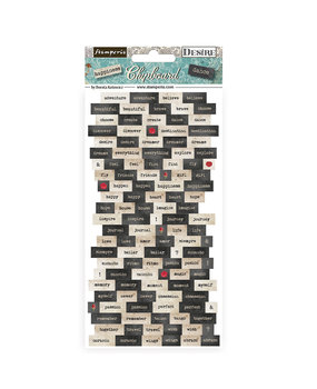 Stamperia Chipboard 15x30cm Desire (DFLCB63) (OUTLET)