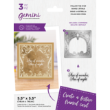 Gemini Decorative Frame Stamp & Die Follow the Star (GEM-STD-DF-FTST) (DISCONTINUED)
