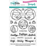CarlijnDesign Stempels Kerstballen (CDST-0090) (DISCONTINUED)