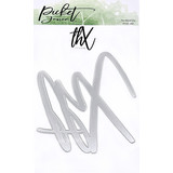 Picket Fence Studios Thx Word 4x6 Inch Metal Dies (PFSD-282) (OUTLET)