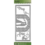 Picket Fence Studios Slim Line I Do 4x10 Inch Cover Plate Dies (SDCS-140) (OUTLET)