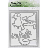 Picket Fence Studios She Said Yes 4x6 Inch Cover Plate Dies (PFSD-213) (OUTLET)
