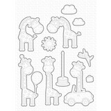 My Favorite Things Joyful Giraffes Die-namics (MFT-2316) (OUTLET)