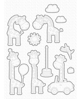My Favorite Things Joyful Giraffes Die-namics (MFT-2316) (OUTLET)