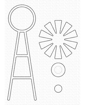 My Favorite Things Windmill Die-namics (MFT-2309) (OUTLET)