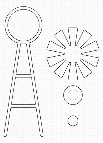 My Favorite Things Windmill Die-namics (MFT-2309) (OUTLET)