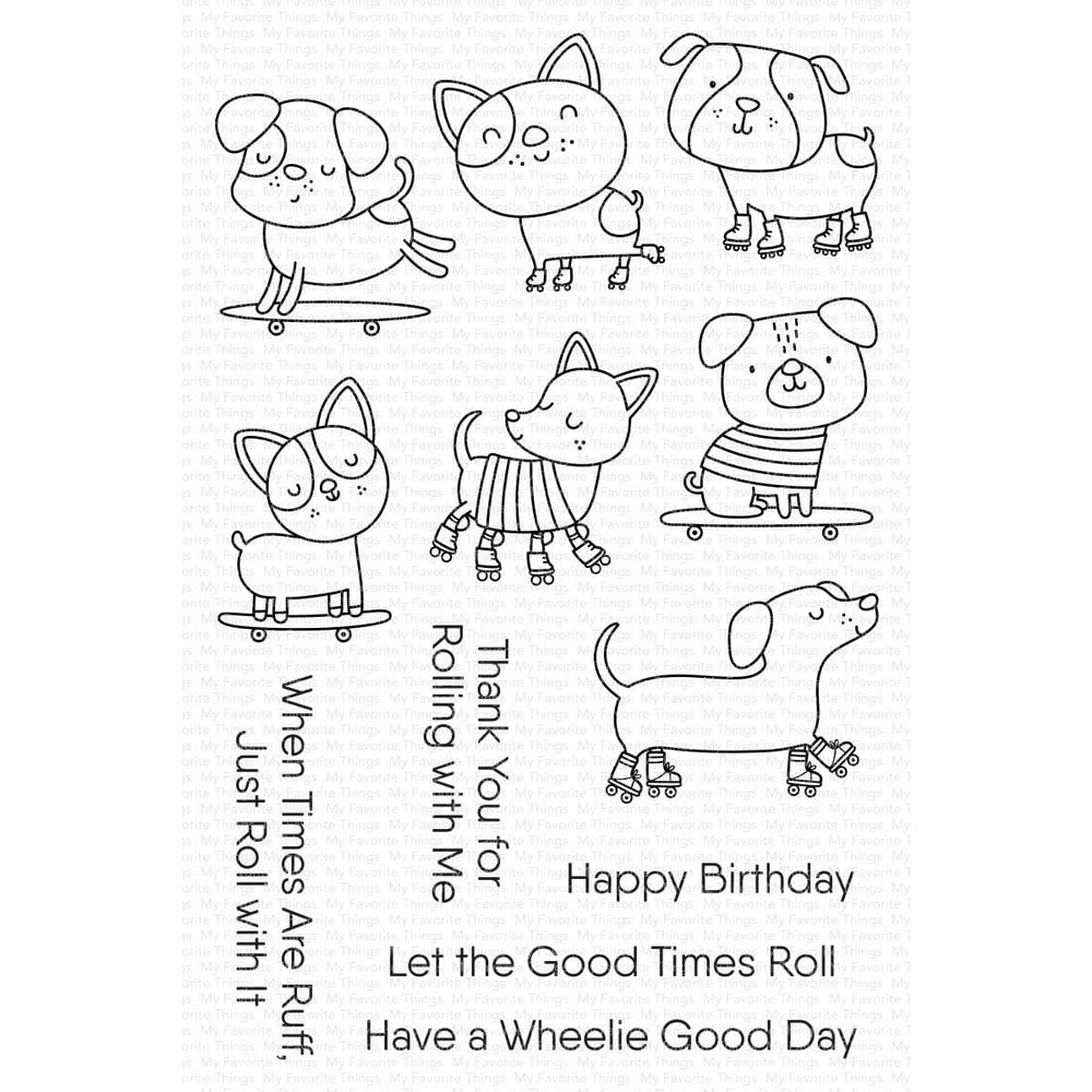 My Favorite Things Happy Happy Birthday Clear Stamps Cs703