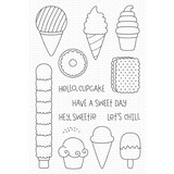 My Favorite Things Sweet Treats Clear Stamps (MSTN-010) (OUTLET)