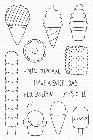 My Favorite Things Sweet Treats Clear Stamps (MSTN-010) (OUTLET) My Favorite Things Sweet Treats Clear Stamps (MSTN-010) (OUTLET)
