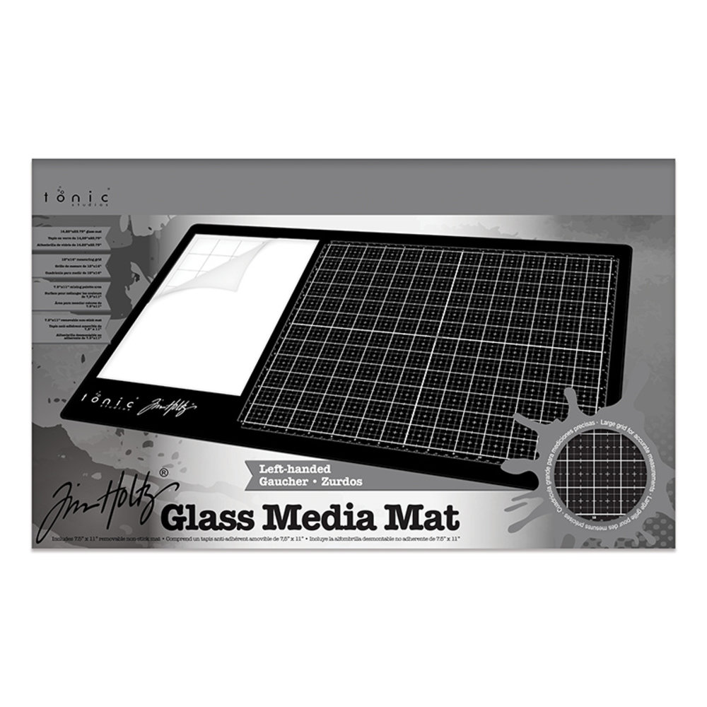 Tonic Tim Holtz Tim Holtz Glass Media Mat Left Handed (1913e)