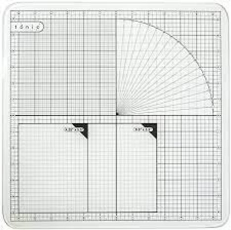 Tonic Studios Glass Cutting Mat 12x12 Inch (350e) Tonic Studios Glass Cutting Mat 12x12 Inch (350e)