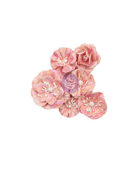 Prima Marketing Strawberry Milkshake Flowers Marbled With Love (661809) (DISCONTINUED) Prima Marketing Strawberry Milkshake Flowers Marbled With Love (661809) (DISCONTINUED)