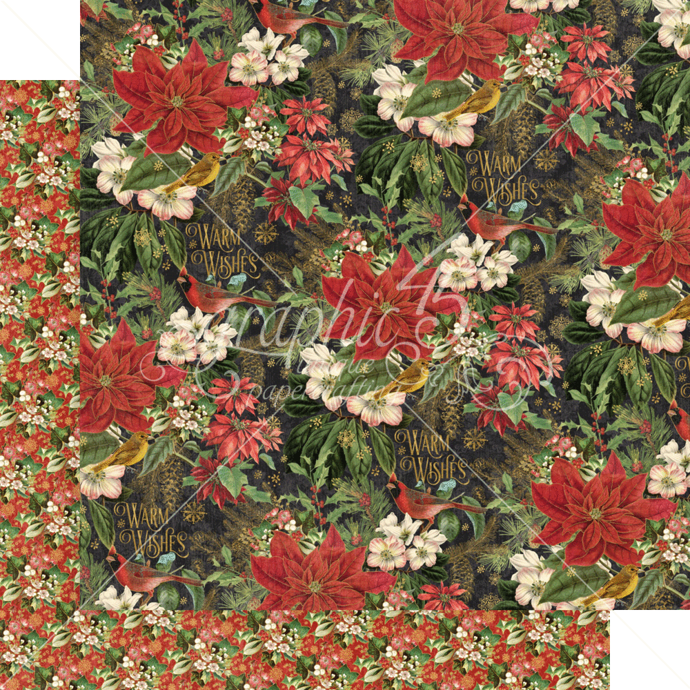 Graphic 45 Warm Wishes 12x12 Inch Collection Pack (4502489) (DISCONTINUED) Graphic 45 Warm Wishes 12x12 Inch Collection Pack (4502489) (DISCONTINUED)