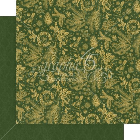 Graphic 45 Warm Wishes 12x12 Inch Patterns & Solids Paper Pack (4502490) (OUTLET) Graphic 45 Warm Wishes 12x12 Inch Patterns & Solids Paper Pack (4502490) (OUTLET)
