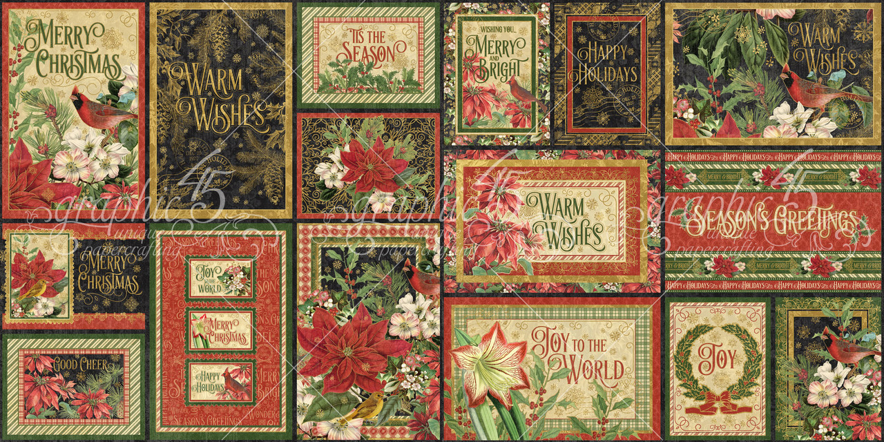 Graphic 45 Warm Wishes Journaling Cards (4502493) (OUTLET) Graphic 45 Warm Wishes Journaling Cards (4502493) (OUTLET)