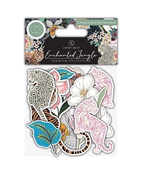 Craft Consortium Enchanted Jungle Chipboard Ephemera (CCEPH002) (DISCONTINUED)
