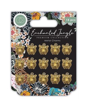 Craft Consortium Enchanted Jungle Metal Charms (CCMCHRM036) (DISCONTINUED)