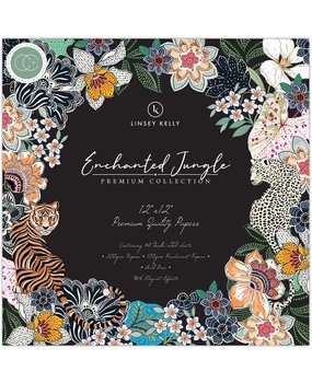 Craft Consortium Enchanted Jungle 12x12 Inch Paper Pad (CCPPAD036) (DISCONTINUED) Craft Consortium Enchanted Jungle 12x12 Inch Paper Pad (CCPPAD036) (DISCONTINUED)