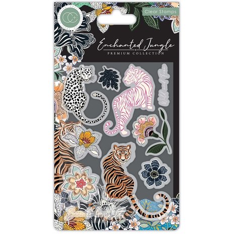 Craft Consortium Enchanted Jungle Clear Stamps (CCSTMP080) (DISCONTINUED)