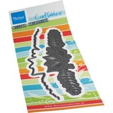 Marianne Design Craftables Dies Stitching Border Pine Twigs (CR1599) (DISCONTINUED)