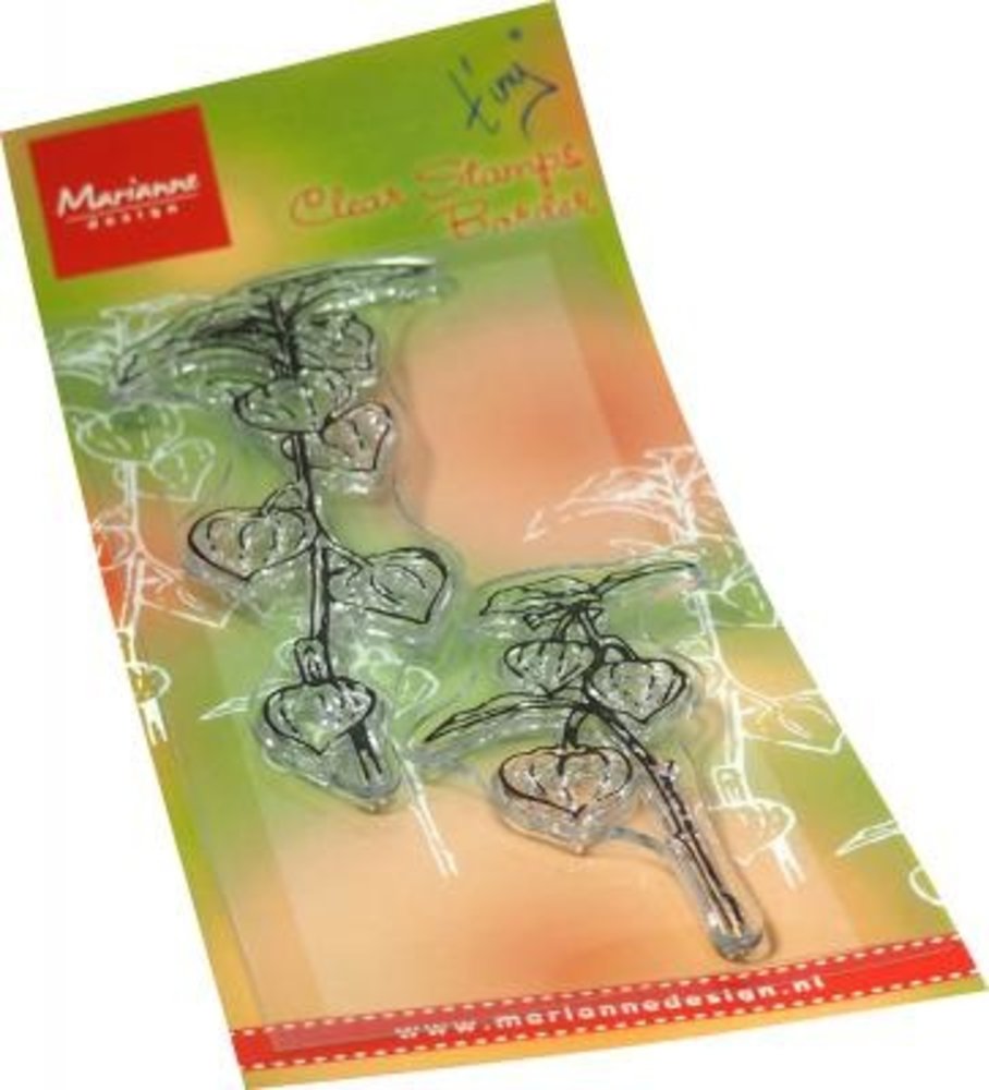 Marianne Design Clear Stamps Tiny's Border Lantern Plant (TC0901) (DISCONTINUED)